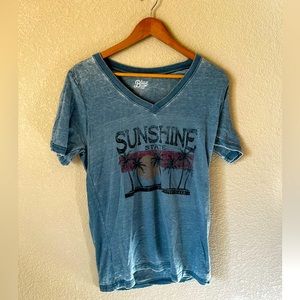 Sunshine blue t shirt